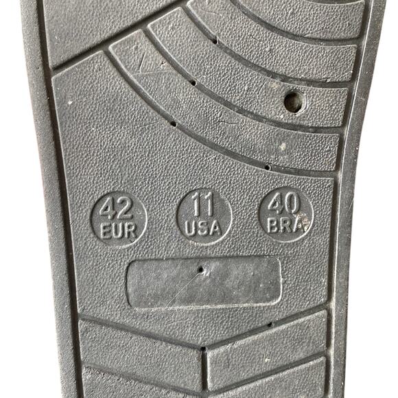 RAINBOW Fur Slide Women’s Size 11 Rainbow Pride Faux Fur - Picture 7 of 7